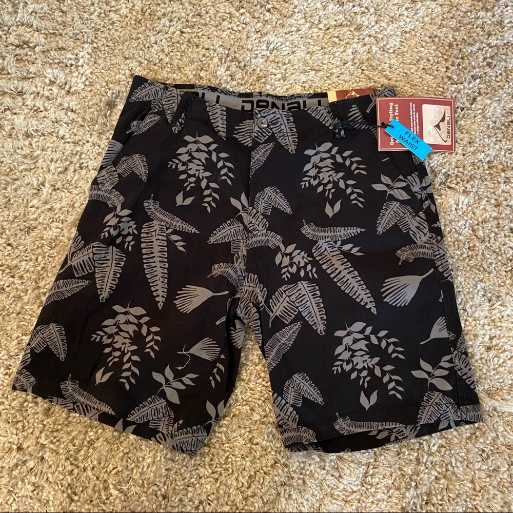 Denali Print Flex Waist Shorts NWT
